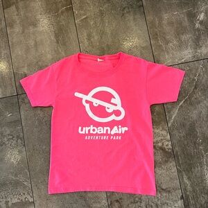 Urban Outfitters Kids Pink Urban Air Logo Tee
